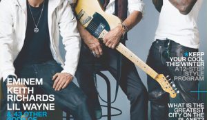 Кейт Ричардс, Эминем и Лил Уэйн на одной обложке журнала GQ