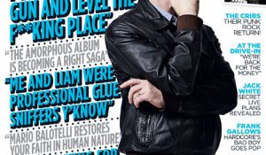 Ноэль Галлахер на обложке журнала “NME”