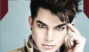 Денди лондонский Адам Ламберт на обложке «Fault»