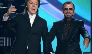 Пол Маккартни и Ринго Старр объединились на сцене «Грэмми 2014»