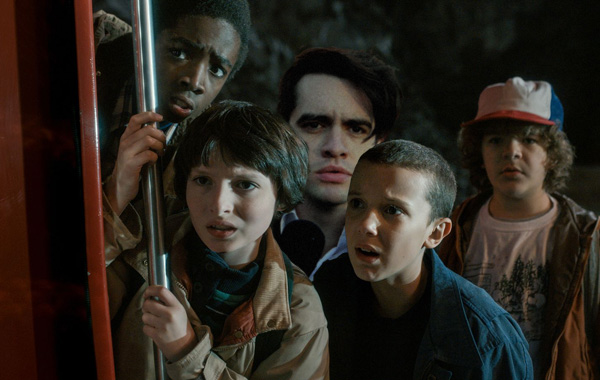 Brendon Urie Panic At the Disco in Stranger Things series