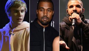 Канье Уэст, Джастин Бибер и Дрейк не посетят «Grammy» 2017