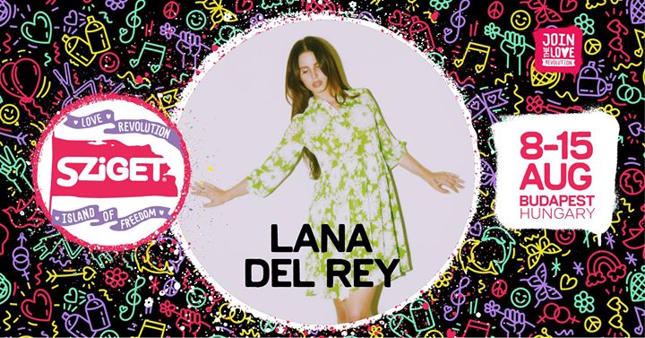 Лана Дель Рей стала заключительным хедлайнером  SZIGET 2018